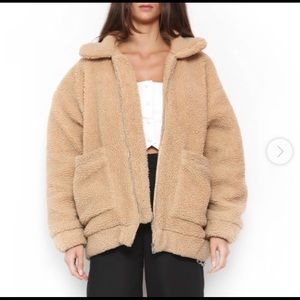 I.am.Gia teddy coat